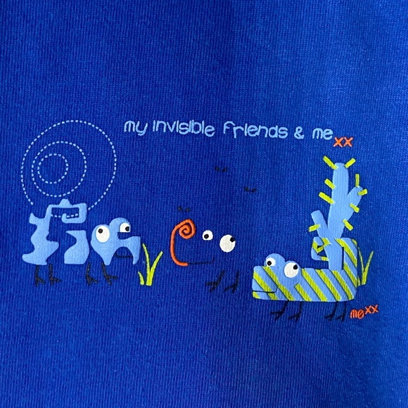 Mexx Blue My Invisible Friends & Me Print Romper - Picture 3 of 7
